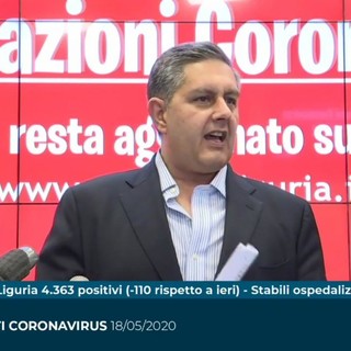 Coronavirus, Toti: &quot;Giornata importante per la Liguria. Oggi ha riaperto oltre l'80% delle attività commerciali&quot;