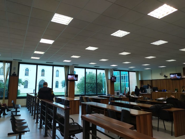 Imperia: per la prima volta in tribunale, una testimonianza in videoconferenza (Foto)
