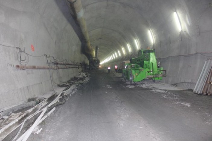 Il cantiere del Tenda Bis Il cantiere del Tenda Bis