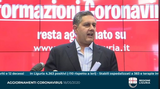 Coronavirus, Toti: &quot;Giornata importante per la Liguria. Oggi ha riaperto oltre l'80% delle attività commerciali&quot;