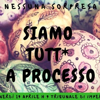 Imperia: attivisti de 'La Talpa e l'Orologio' a processo per il lancio di uova contro Matteo Salvini, venerdì la terza udienza