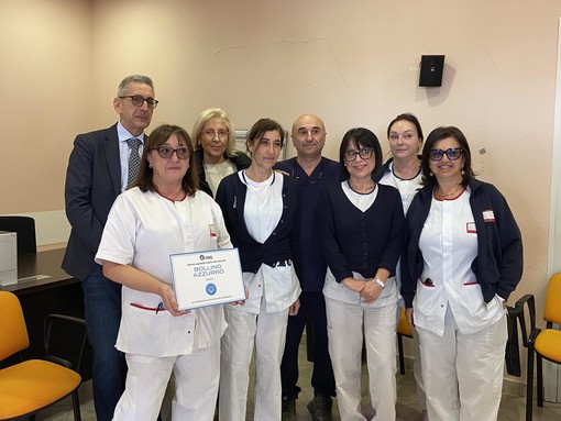 Imperia, al reparto di urologia il Bollino Azzurro della Fondazione Onda