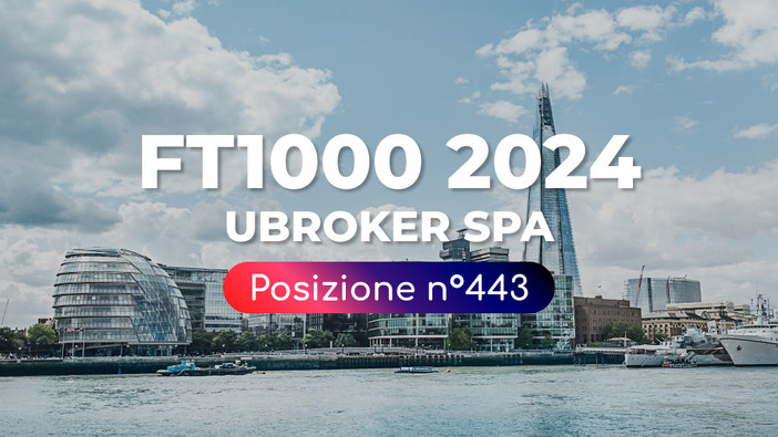 Financial Times e Cerved premiano ancora 'uBroker Spa' Financial Times e Cerved premiano ancora 'uBroker Spa'