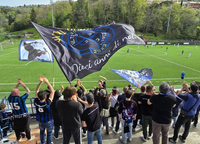 Imperia calcio, continuano le celebrazioni per la vittoria del campionato: ad Andora la consegna della Coppa