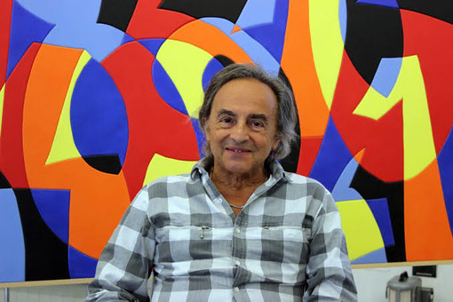 Mostra personale di Ugo Nespolo alla Galleria del Castello di Imperia
