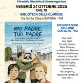 Al Parasio la presentazione del libro &quot;Mio padre, tuo padre. Due uomini contro l'odio del conflitto Israelo Palestinese&quot;