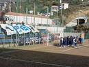 L 'Albenga non si presenta al Ciccione: l'Imperia canta con gli Ultras sotto la Gradinata Nord (video)