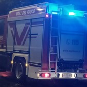 Imperia, incendio in un appartamento: illesa la proprietaria