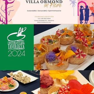 Sanremo nella splendida cornice di Villa Ormond due giorni di incontri e show cooking dedicati alla Cucina con i fiori