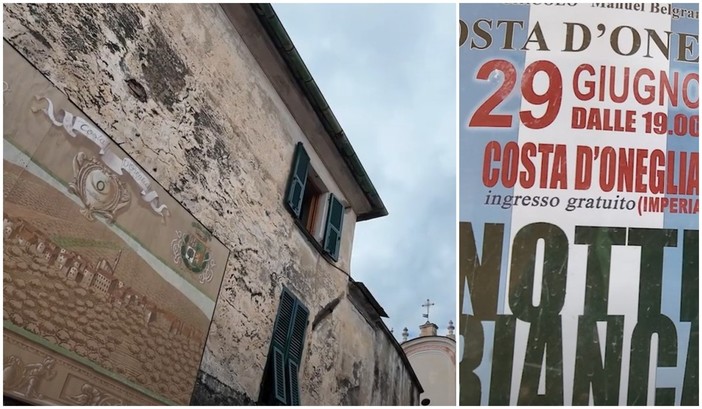 Viaggio a Costa d'Oneglia prima della lunga Notte Bianca di sabato sera (video)