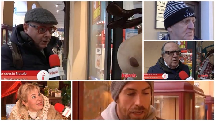 Natale 2023, cosa vorrebbero trovare gli imperiesi sotto l’albero? (video)