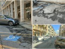 Imperia,  buche e stallo disabili a rischio in via Berio: automobilisti allarmati (video)