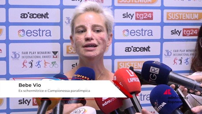 Fair Play Menarini, Bebe Vio: "Estremamente orgogliosa per il lavoro con la Fondazione Art4Sport" Fair Play Menarini, Bebe Vio: "Estremamente orgogliosa per il lavoro con la Fondazione Art4Sport"