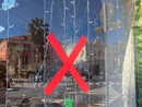 Danneggiata la vetrina del Bar 11 a Oneglia, gesto premeditato o bravata?