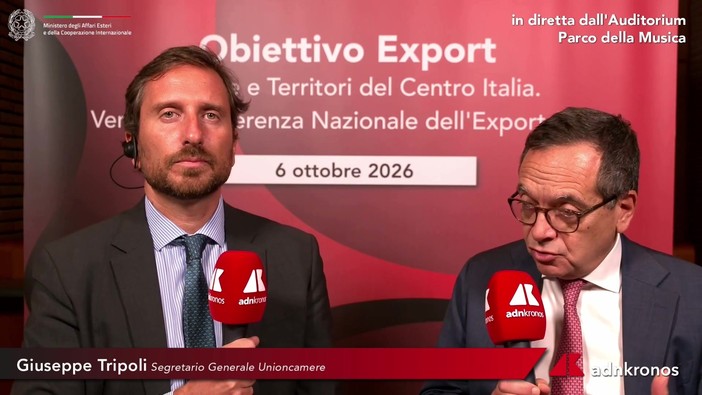 Tripoli (Unioncamere): "Con l'AI le Pmi rischiano di sparire dal radar dei buyer esteri, noi le aiutiamo" Tripoli (Unioncamere): "Con l'AI le Pmi rischiano di sparire dal radar dei buyer esteri, noi le aiutiamo"