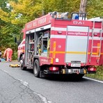 Auto precipita in una scarpata sulla Provinciale per Monesi: due feriti Auto precipita in una scarpata sulla Provinciale per Monesi: due feriti