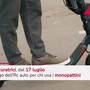 Monopattini, obbligo assicurazione del 17 luglio