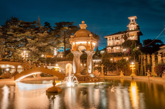 Grande spettacolo in occasione della riapertura di Villa Grock a Imperia