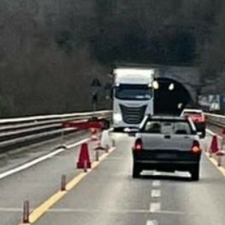 Viadotto Uveghi, divieto ai camion oltre le 7,5 tonnellate, ma le violazioni continuano