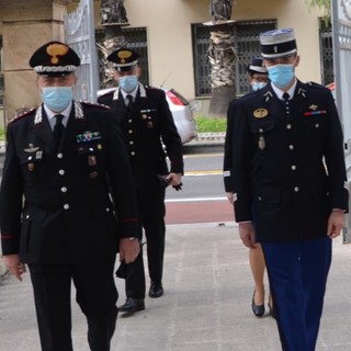 Imperia, la Gendarmerie Nationale al comando provinciale dei Carabinieri (foto) Imperia, la Gendarmerie Nationale al comando provinciale dei Carabinieri (foto)