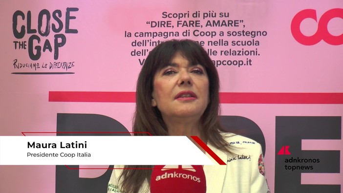 Educazione: Latini (Coop Italia), 'serve ripartire da educazione affettiva per migliorare relazioni'