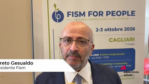 Sanità: Gesualdo (Fism), 'la gente partecipa agli screening, questo ci spinge ad andare avanti' Sanità: Gesualdo (Fism), 'la gente partecipa agli screening, questo ci spinge ad andare avanti'