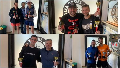 Successo per il primo torneo FITP di Oneglia Padel, un debutto da record Successo per il primo torneo FITP di Oneglia Padel, un debutto da record