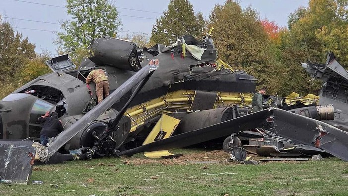Elicottero militare italiano della missione Eufor precipita in Bosnia, il video dell'incidente