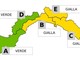 Maltempo: temporali diffusi dalla mezzanotte su tutta la Liguria, nel Ponente è solo allerta verde
