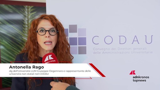 Università, Rago (LUM): "Non si tratta più di una realtà di nicchia" Università, Rago (LUM): "Non si tratta più di una realtà di nicchia"