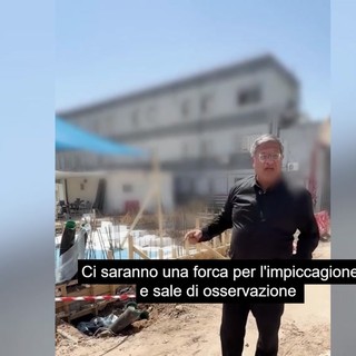 Israele, Ben-Gvir mostra la nuova 'area della morte': "Qui impiccheremo i terroristi, le vittime potranno assistere" Israele, Ben-Gvir mostra la nuova 'area della morte': "Qui impiccheremo i terroristi, le vittime potranno assistere"