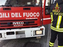 Rogo distrugge completamente un’auto a Pieve di Teco