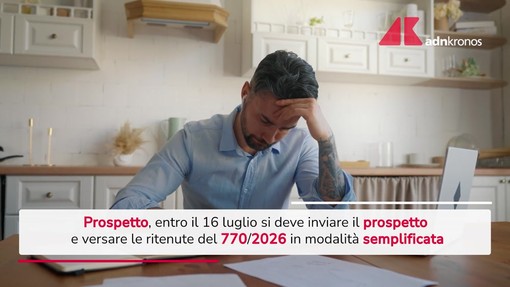 Fisco, le scadenze di luglio 2026: il calendario completo