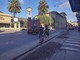Imperia: fuga di gas in via Garessio, sul posto vigili del fuoco e polizia municipale, strada chiusa al traffico (foto)