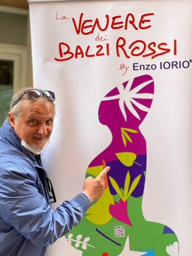 Imperia, anche la Venere dei Balzi Rossi dell'artista Enzo Iorio al Festival della Cultura Mediterrania