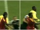 Borussia Dortmund-Roma, Ndicka travolto... dall'arbitro Borussia Dortmund-Roma, Ndicka travolto... dall'arbitro