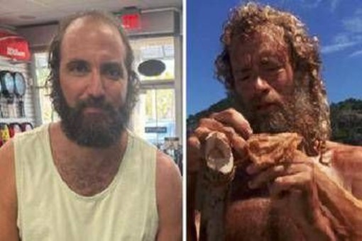 Higuain irriconoscibile sui social: "Ha recitato in Cast Away?"