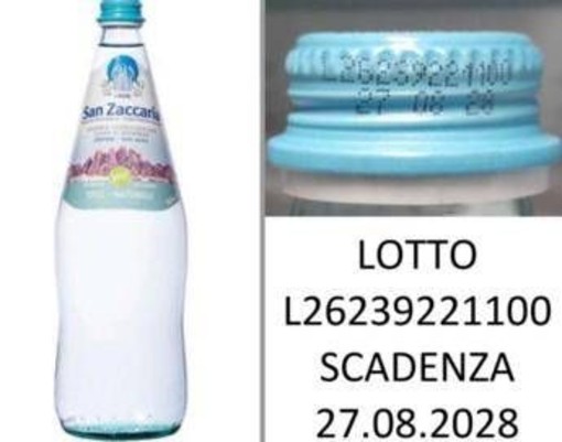 Acqua minerale ritirata dal mercato: il lotto interessato, come comportarsi