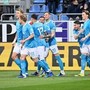 Cagliari-Napoli 0-1, McTominay porta Conte al secondo posto