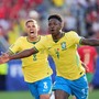 L’esordio di Ancelotti termina in pari, 1-1 tra Brasile e Marocco L’esordio di Ancelotti termina in pari, 1-1 tra Brasile e Marocco