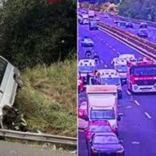 Incidente, scontro sull'A1 a Roma Sud: un morto e due feriti