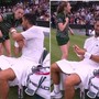 Wimbledon, lo scherzo di Djokovic e la raccattapalle trema Wimbledon, lo scherzo di Djokovic e la raccattapalle trema