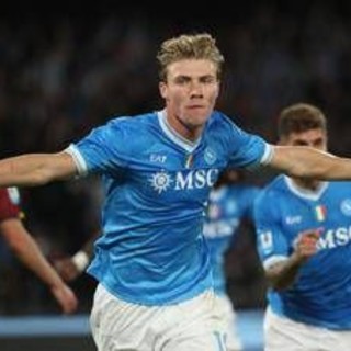 Napoli-Genoa 2-1, rimonta azzurra con Anguissa e Hojlund