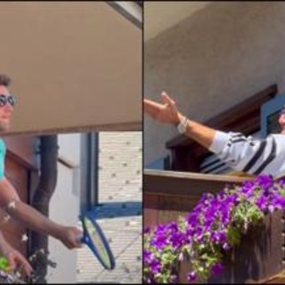 Ruud-Tsitsipas, a Gstaad è sfida... dal balcone Ruud-Tsitsipas, a Gstaad è sfida... dal balcone