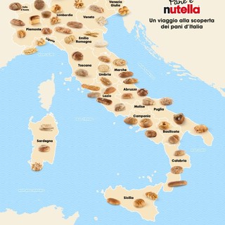 Nutella, al via l’iniziativa “Candida il pane della tua regione”