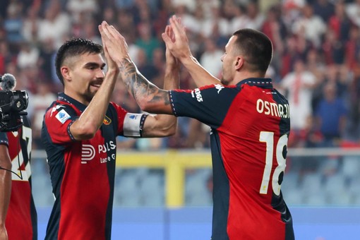 Primo punto per il Genoa, è 1-1 contro il Frosinone Primo punto per il Genoa, è 1-1 contro il Frosinone