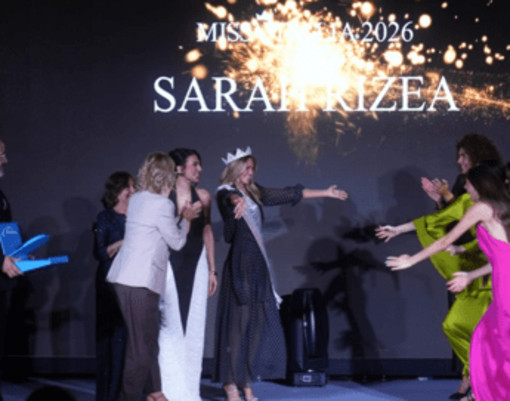 Miss Italia 2026 è Sarah Rizea: la 18enne atleta di Vado Ligure ha vinto il titolo di reginetta