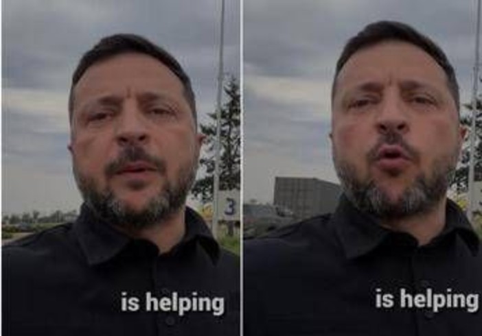 Zelensky e il video 'misterioso': "Da dove spuntano auto e camion?" Zelensky e il video 'misterioso': "Da dove spuntano auto e camion?"