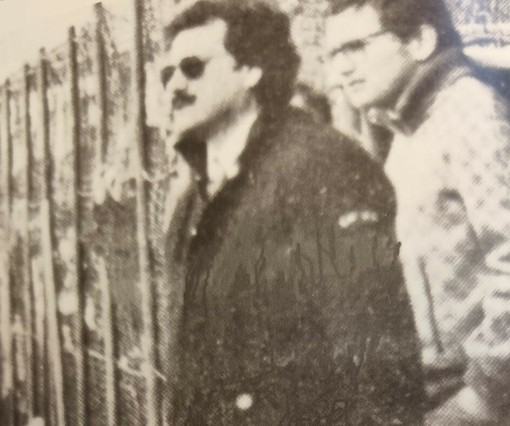Werner Rivaroli in panchina