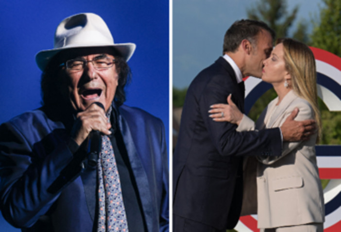 Meloni accolta da Macron al G7 con 'Felicità', Al Bano: "È una canzone che mette allegria"